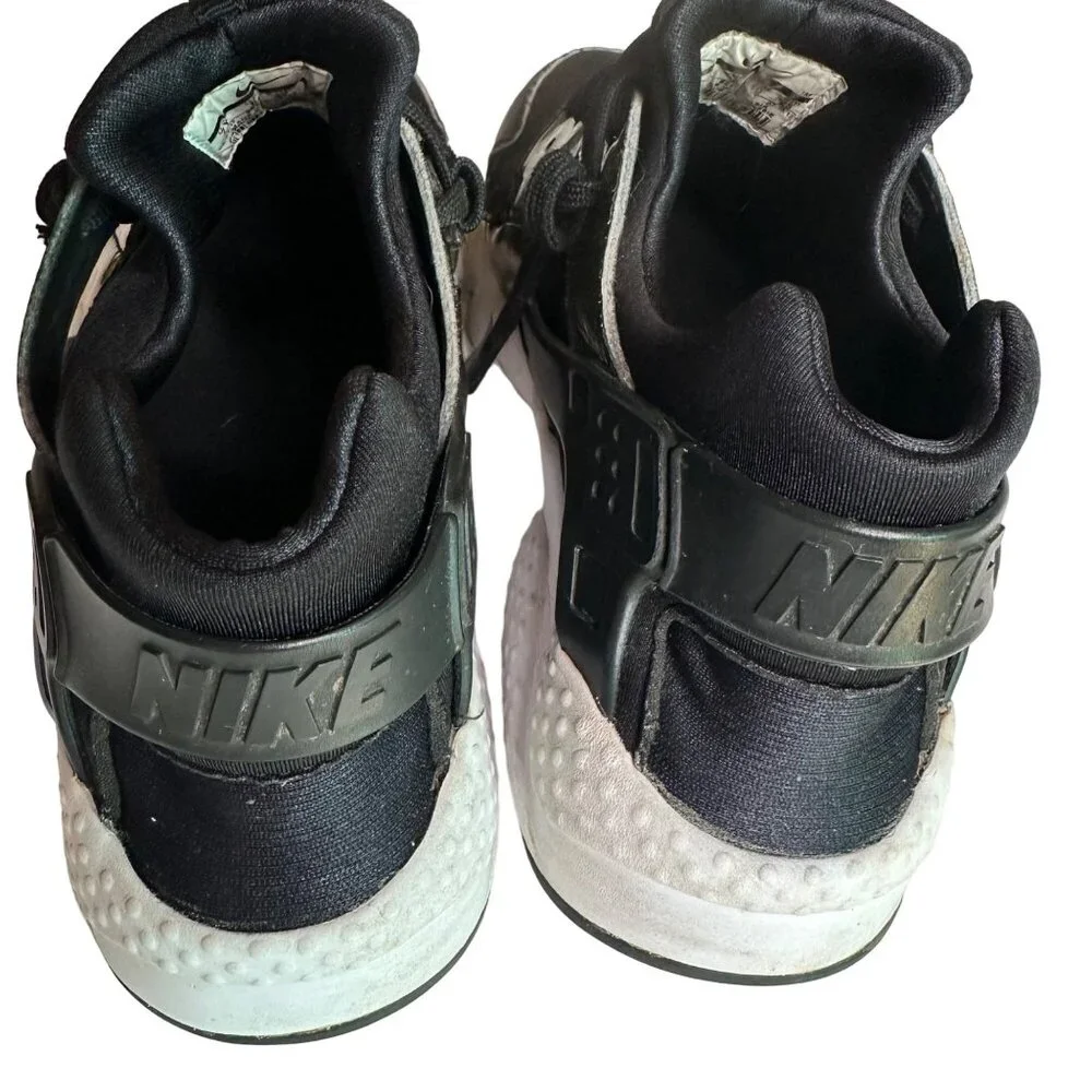 Nike Huarache Run SE TD 'Black Gold Glitter' Youth Size 7 - Picture 4 of 9